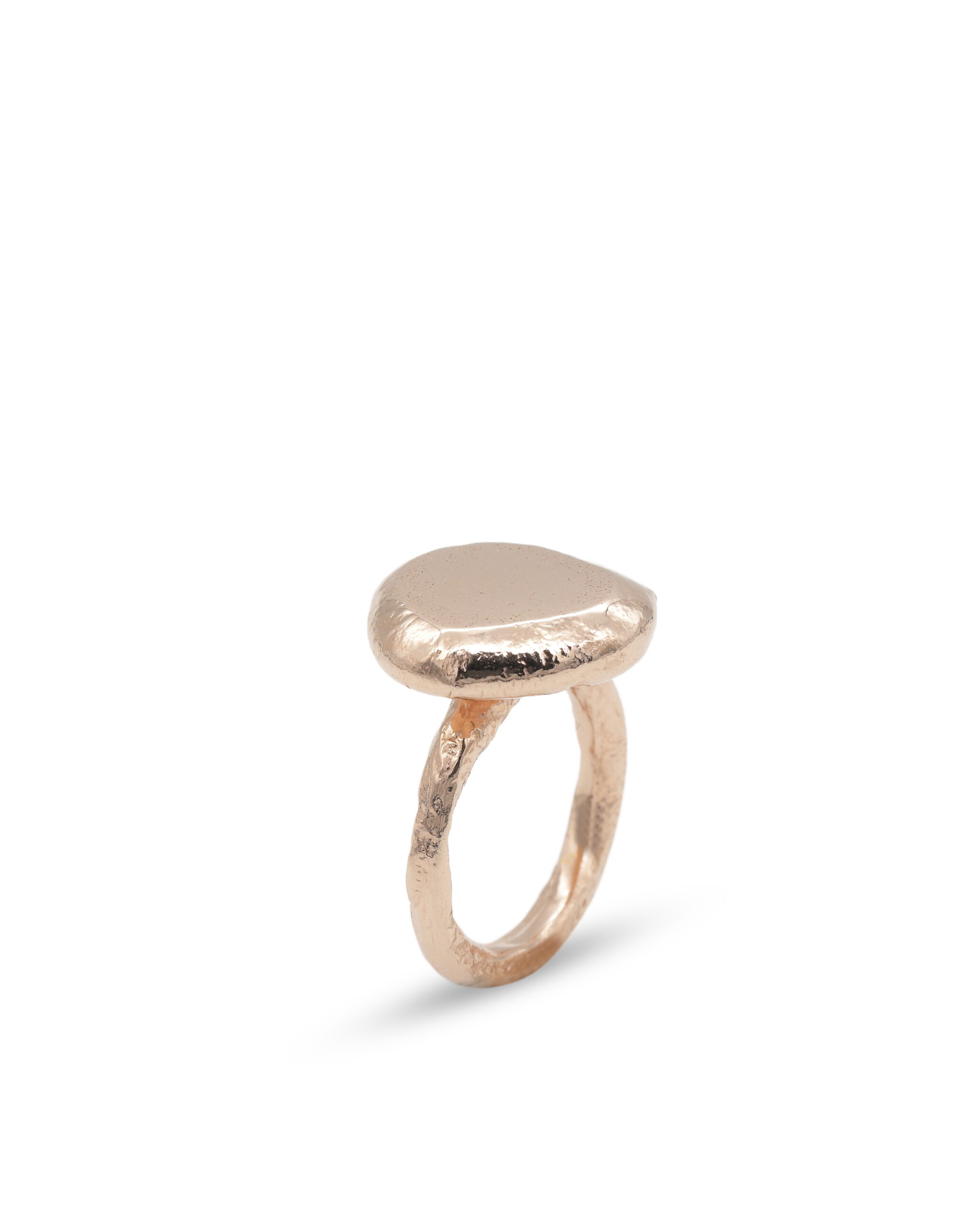 Fat Nugget Ring * gold plated - Image 5